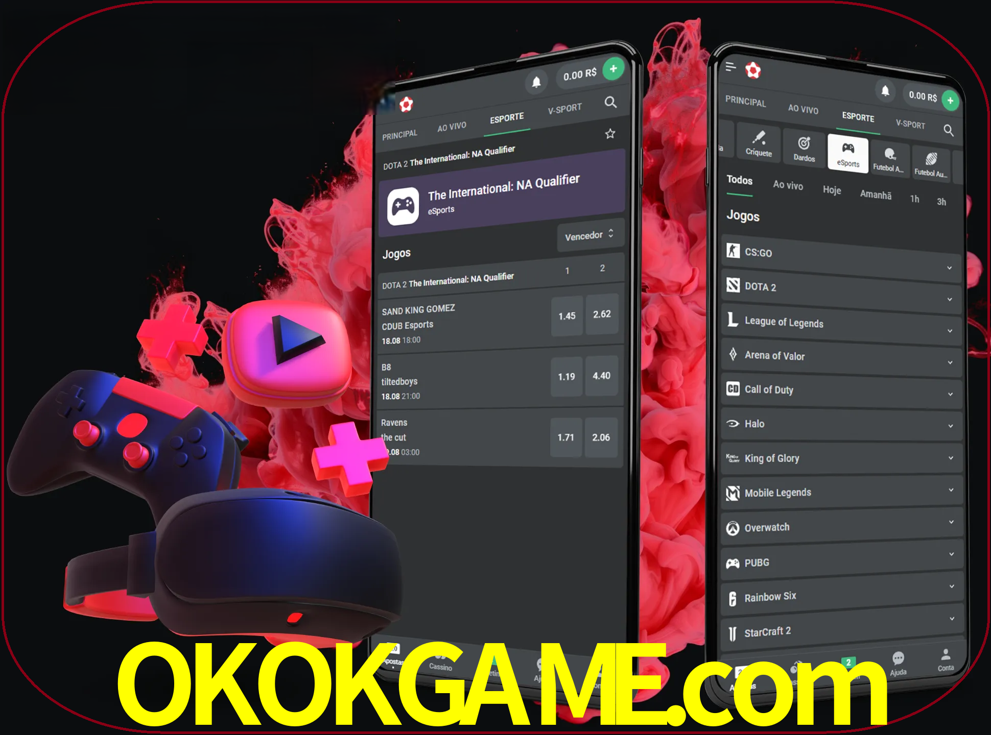 Para ter a aplicação móvel okokgame no seu smartphone, basta descarregar o ficheiro apk e seguir as instruções.