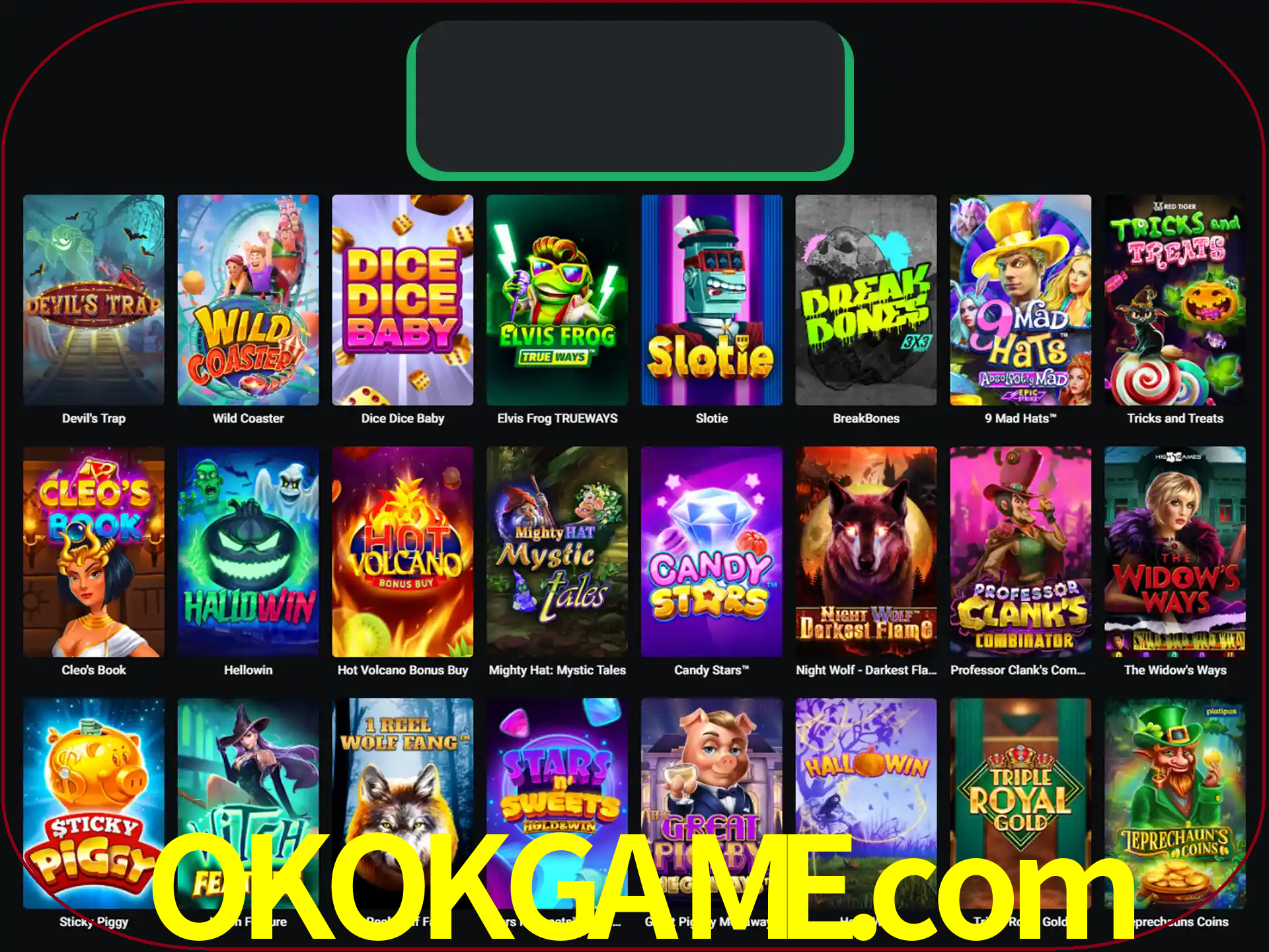 Procure por seus amados jogos de slot.
